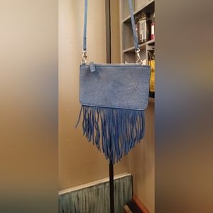 Leather clutch purse